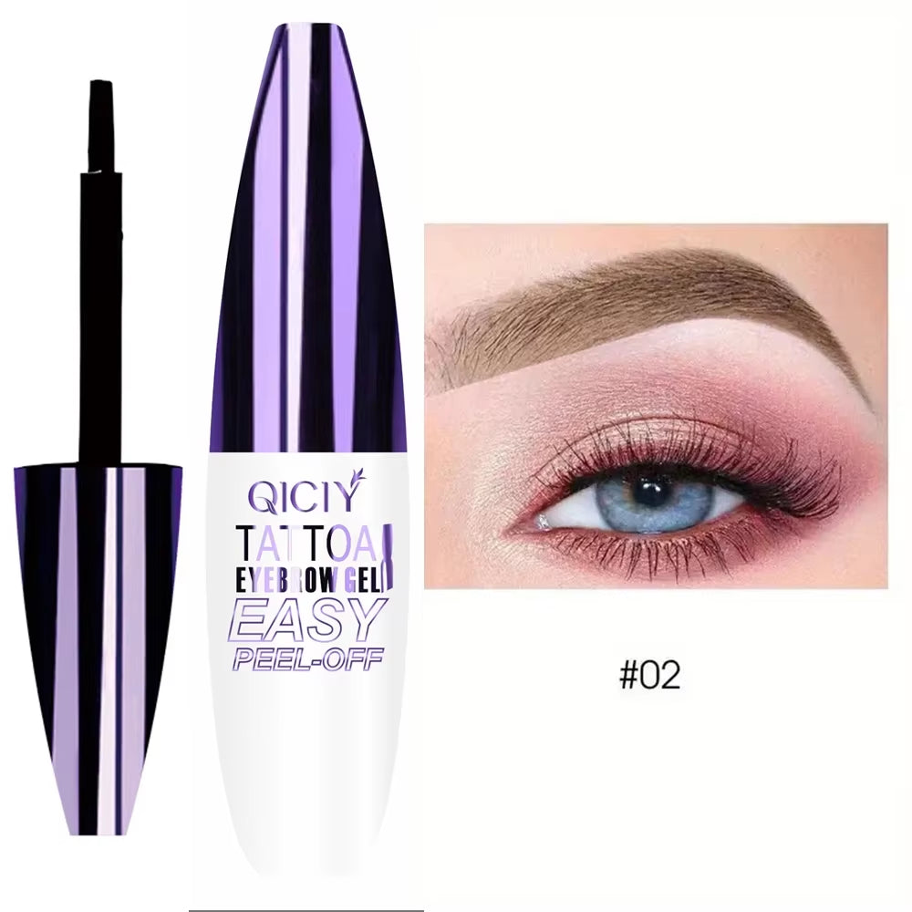 Effortless Eyebrow Perfection: Lasting 3 Days Tattoo Gel Cream - Waterproof, Smudge-Proof, and Easy to Peel Off