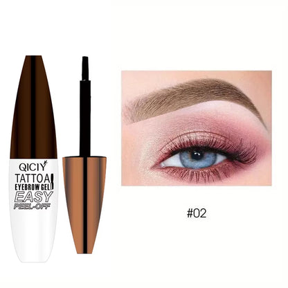 Effortless Eyebrow Perfection: Lasting 3 Days Tattoo Gel Cream - Waterproof, Smudge-Proof, and Easy to Peel Off