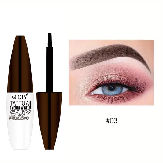 Effortless Eyebrow Perfection: Lasting 3 Days Tattoo Gel Cream - Waterproof, Smudge-Proof, and Easy to Peel Off