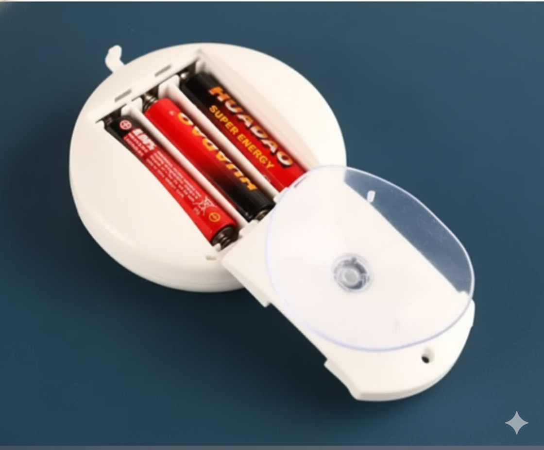 3-Piece Warm Glow Christmas Star & Snowflake LED Window Lights