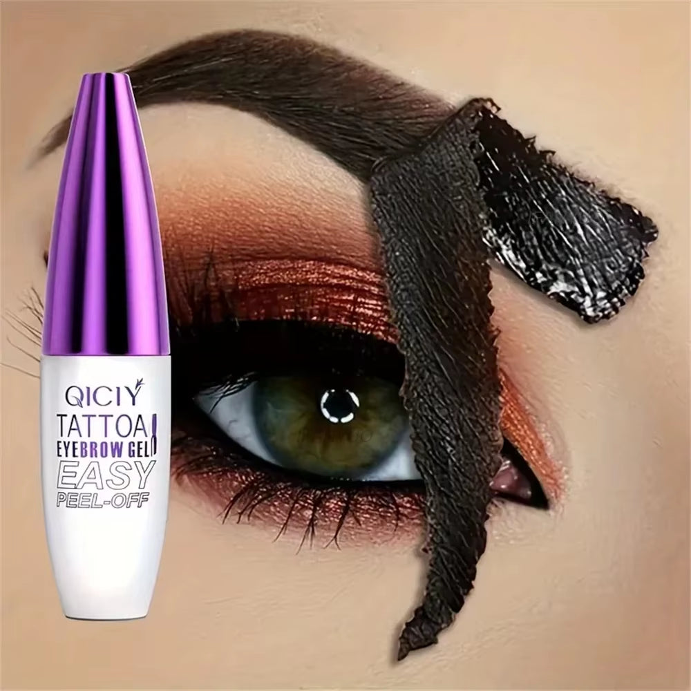 Effortless Eyebrow Perfection: Lasting 3 Days Tattoo Gel Cream - Waterproof, Smudge-Proof, and Easy to Peel Off