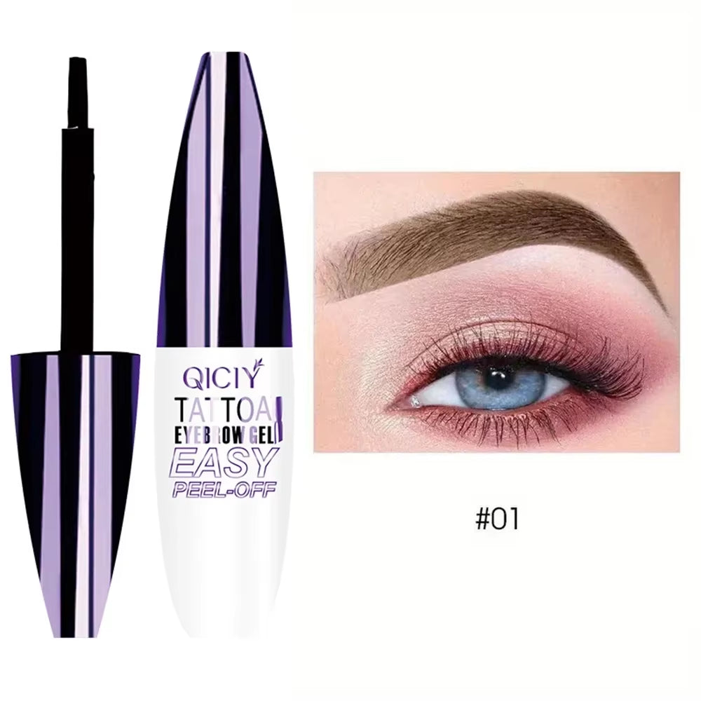 Effortless Eyebrow Perfection: Lasting 3 Days Tattoo Gel Cream - Waterproof, Smudge-Proof, and Easy to Peel Off